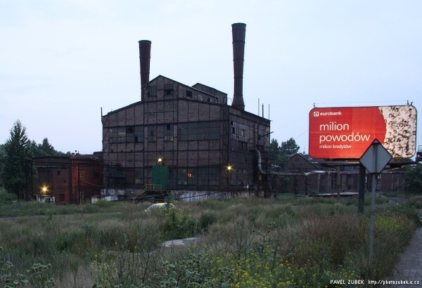 Jedna z nejstar��ch budov industri�ln� Bytomi