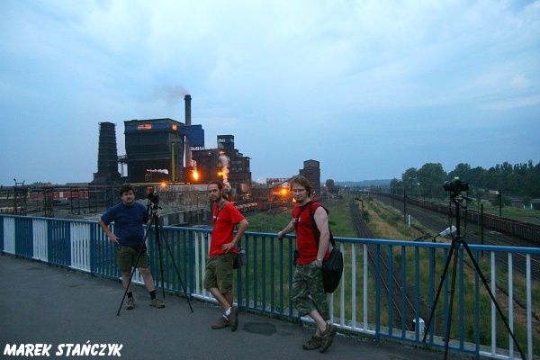 Podve�ern� pohled na n�s u Koksovny Bobrek