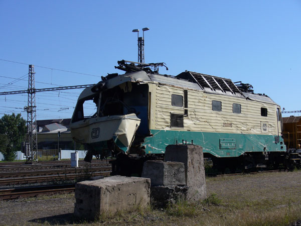 Torzo lokomotivy ve Stud�nce