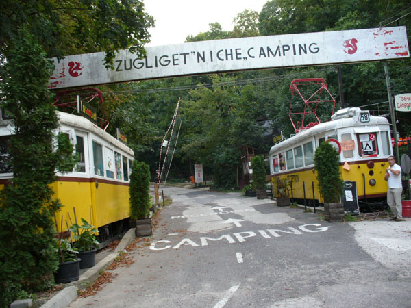 Camping v Budape�ti