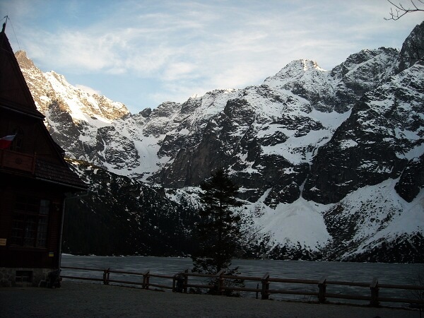 Jarn� skialpinismus v polsk�ch Tatr�ch