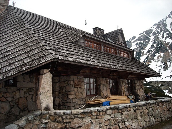 Jarn� skialpinismus v polsk�ch Tatr�ch