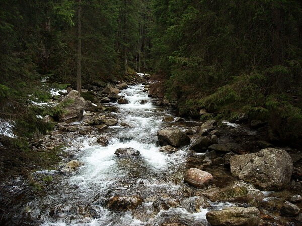 Jarn� skialpinismus v polsk�ch Tatr�ch