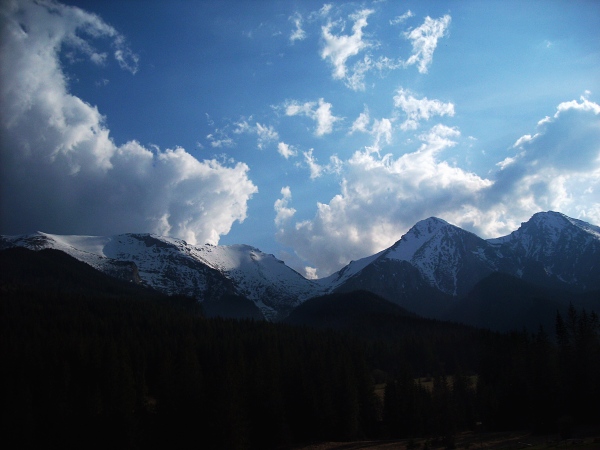 Jarn� skialpinismus v polsk�ch Tatr�ch