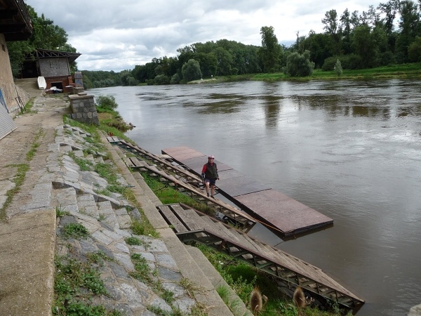 Na kole s br�chou do Hamburgu