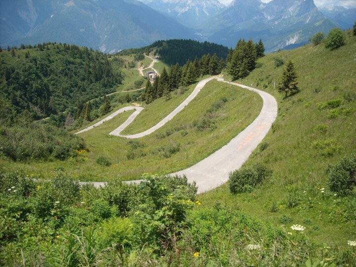 Z cyklistiky v Alp�ch