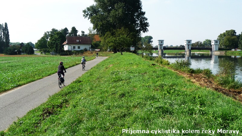 Kolem �eky Moravy na kole