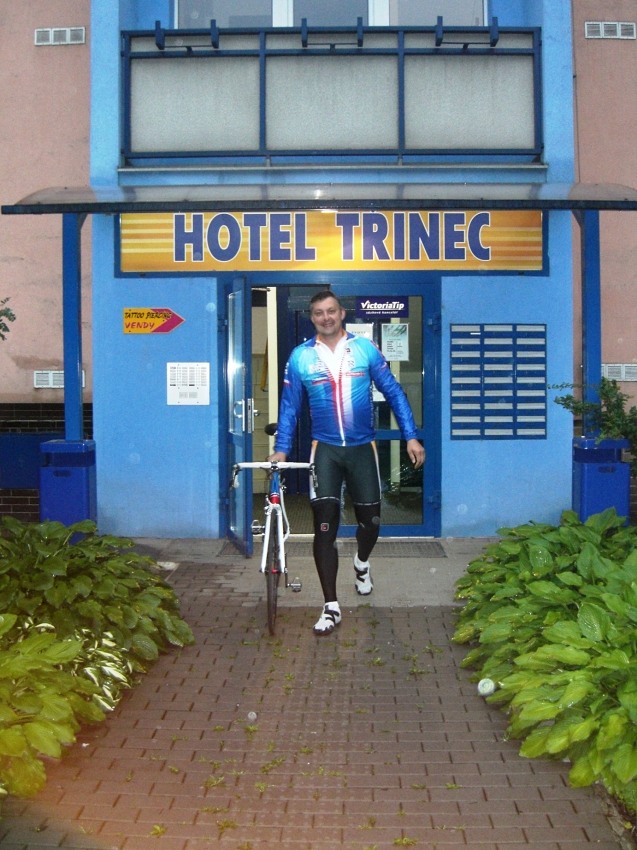 Z T�ince do Prahy na kolech