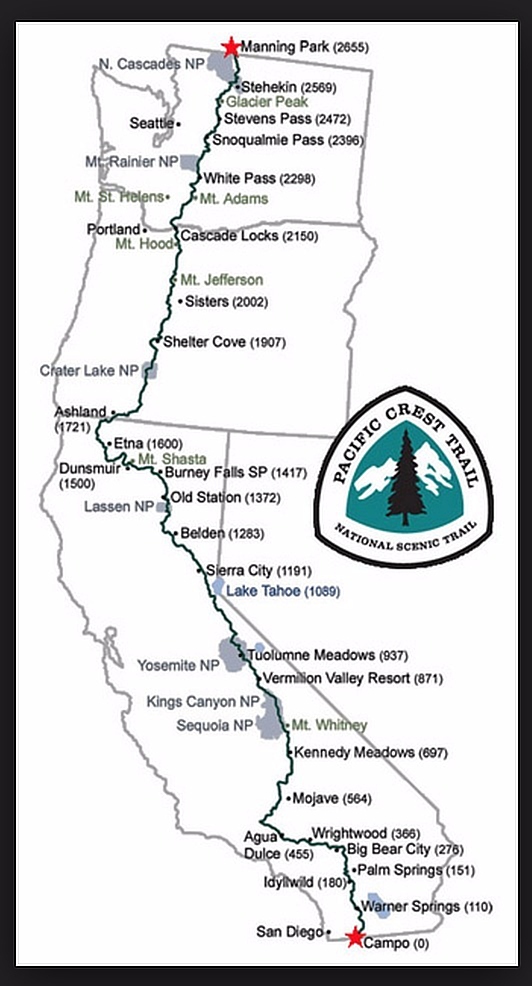 PCT je jedna z nejdel��ch turistick�ch tras na sv�t�!