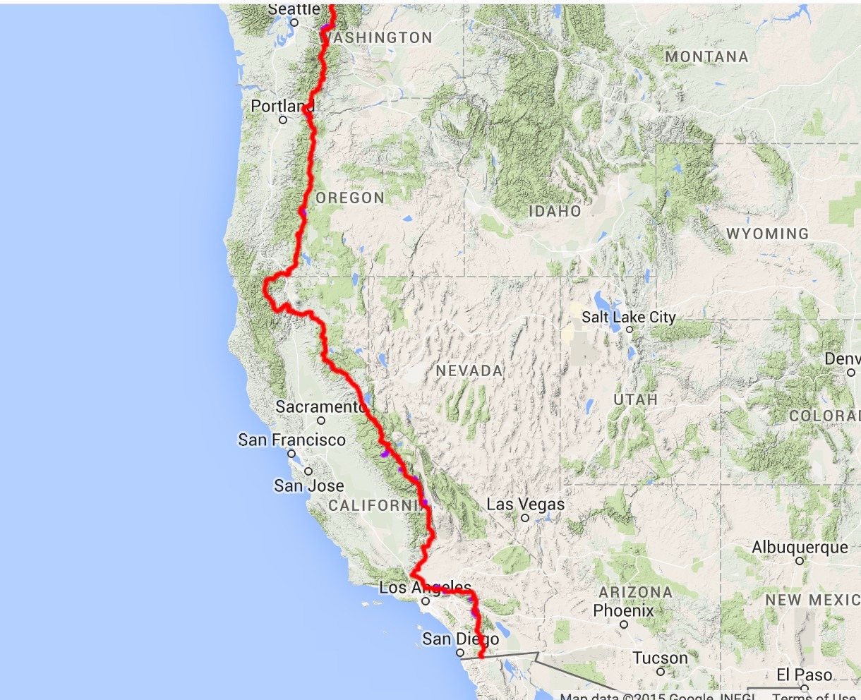 PCT je jedna z nejdel��ch turistick�ch tras na sv�t�!