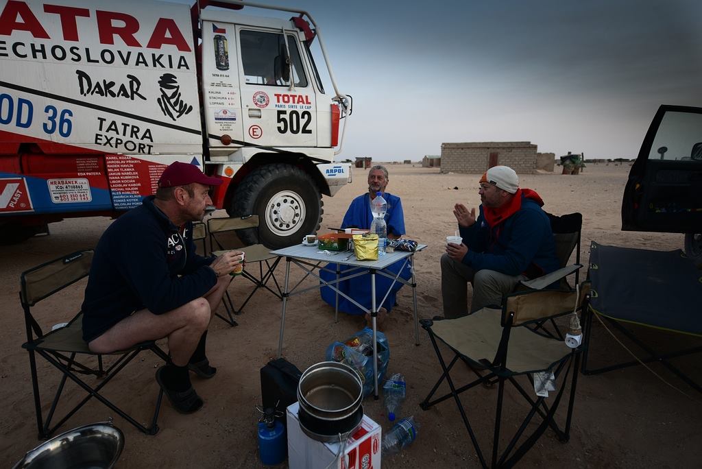 Po stop�ch z�vodu Pa�� -Dakar